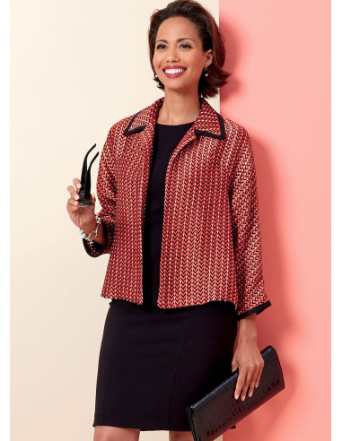 Patrón de chaqueta, vestido y pantalón - Butterick 6802
