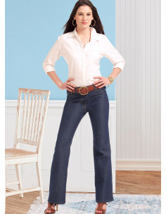 Patrón de jeans - Butterick 6840