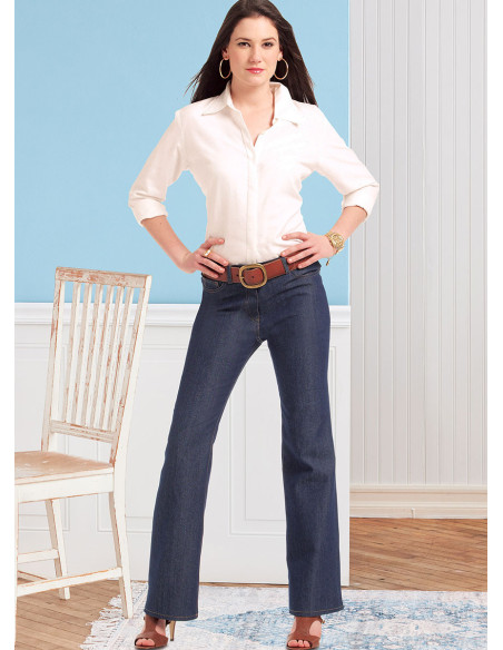Patrón de jeans - Butterick 6840