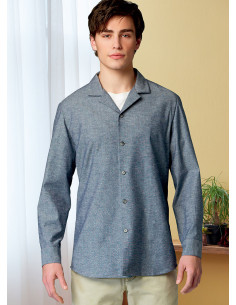 Patrón de camisa - Butterick 6846 2