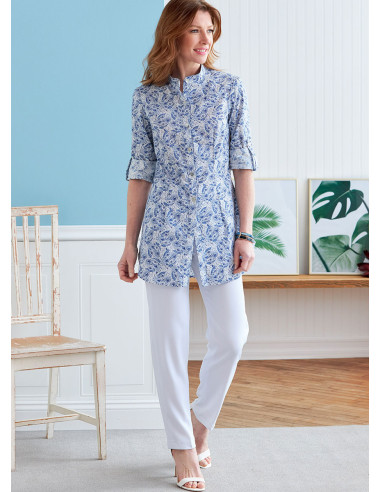 Patrón de camisa - Butterick 6852