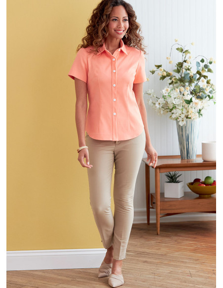 Patrón de camisa - Butterick 6852