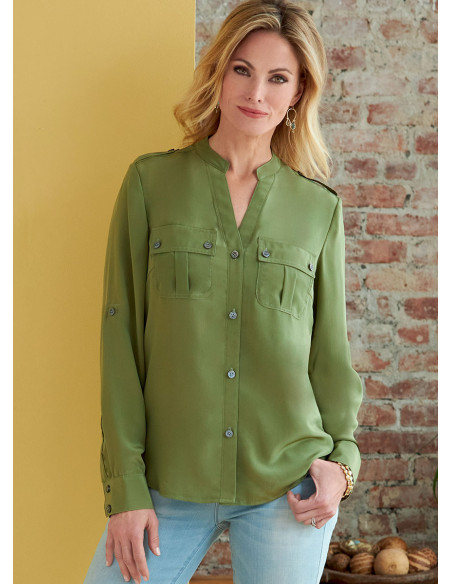 Patrón de blusa y túnica - Butterick 6856