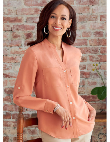 Patrón de blusa y túnica - Butterick 6856
