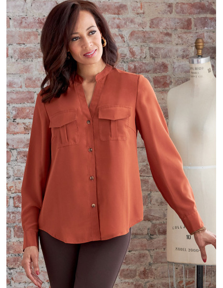 Patrón de blusa y túnica - Butterick 6856