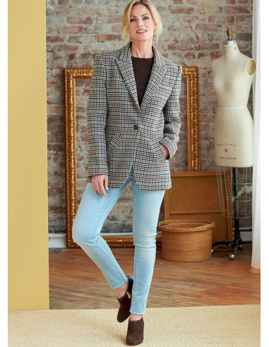 Patrón de chaqueta - Butterick 6862