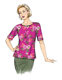 Patrón de blusa - Butterick 6874 2