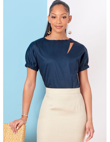 Patrón de blusa - Butterick 6875