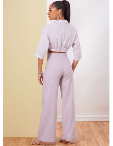 Patrón de camisa, pantalón y short - Butterick 6880