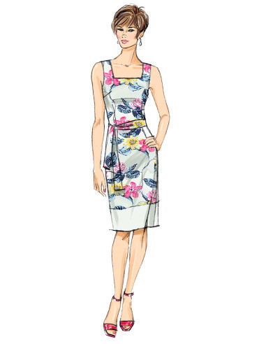 Patrón de chaqueta, vestido, blusa, pantalón - Butterick 6882