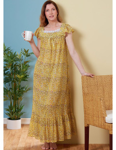 Patrón de blusa, camisón y pantalón corto - Butterick 6883 2