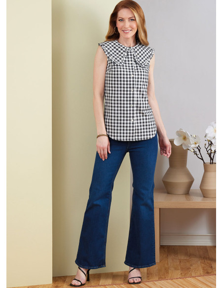 Patrón de blusa - Butterick 6895