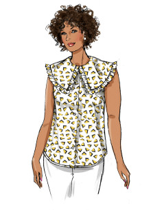 Patrón de blusa - Butterick 6896 2