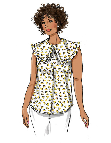 Patrón de blusa - Butterick 6896