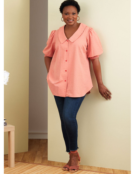 Patrón de blusa - Butterick 6896