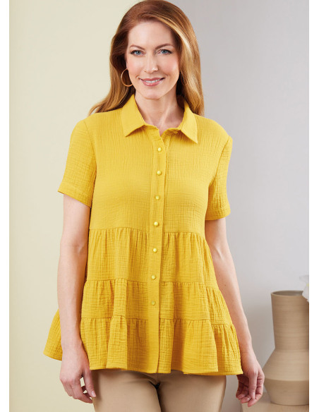 Patrón de blusa - Butterick 6897