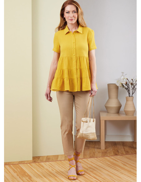 Patrón de blusa - Butterick 6897