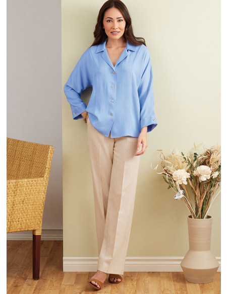 Patrón de blusa - Butterick 6898