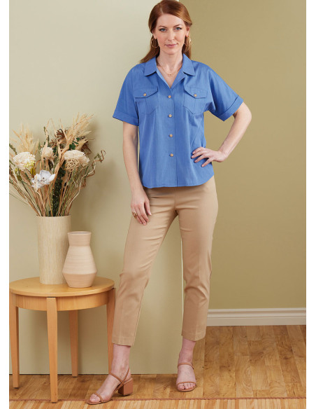 Patrón de blusa - Butterick 6898