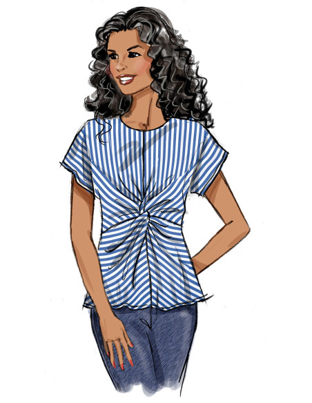 Patrón de blusa - Butterick 6899