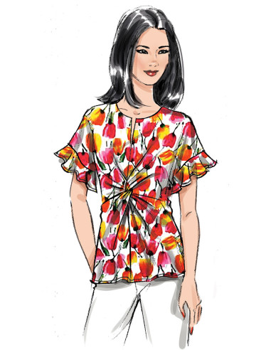 Patrón de blusa - Butterick 6899