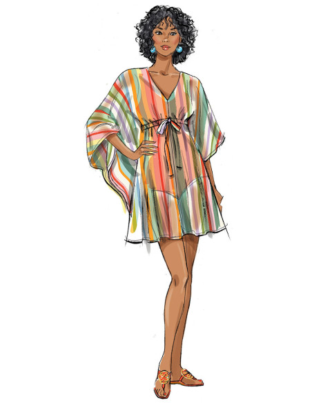 Patrón de caftán - Butterick 6900