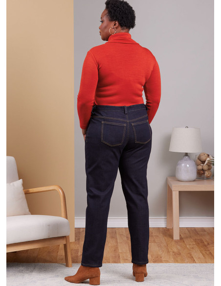 Patrón de jean - Butterick 6912