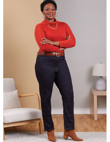 Patrón de jean - Butterick 6912