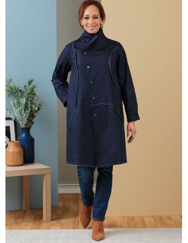 Patrón de abrigo - Butterick 6919