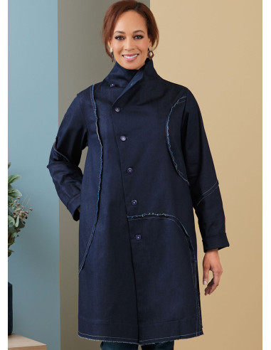 Patrón de abrigo - Butterick 6919