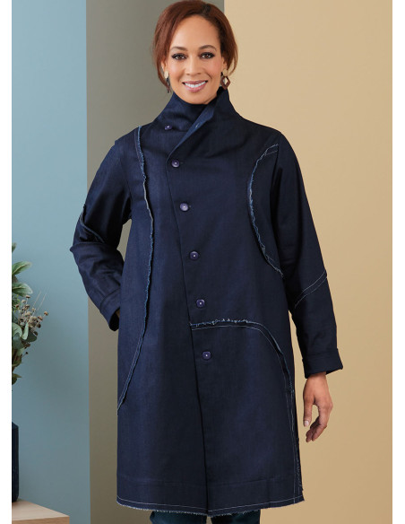 Patrón de abrigo - Butterick 6919