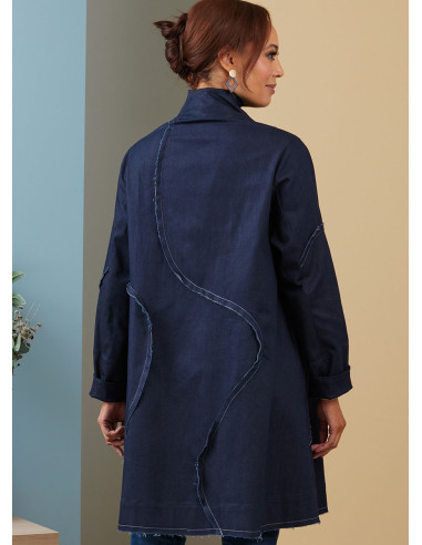 Patrón de abrigo - Butterick 6919