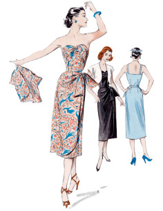 Patrón de vestido y chaqueta - Butterick 6923