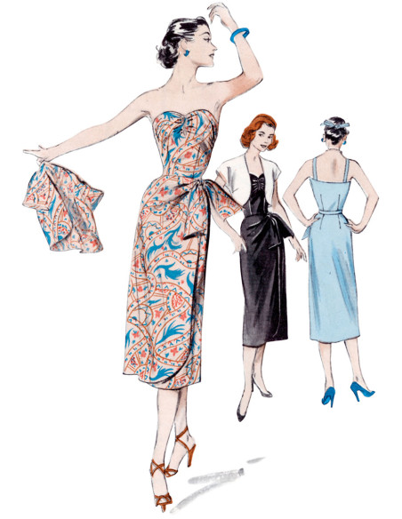 Patrón de vestido y chaqueta - Butterick 6923