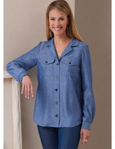 Patrón de camisa - Butterick 6924 2