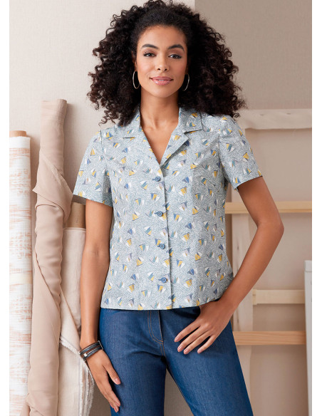 Patrón de camisa - Butterick 6924