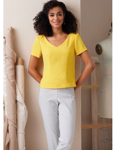 Patrón de blusas - Butterick 6925