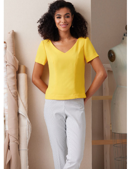 Patrón de blusas - Butterick 6925