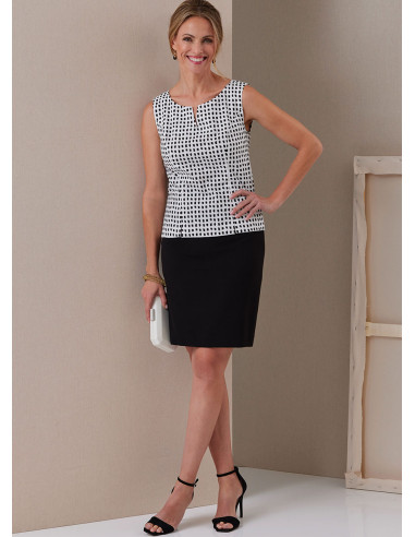 Patrón de blusas - Butterick 6925