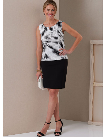 Patrón de blusas - Butterick 6925
