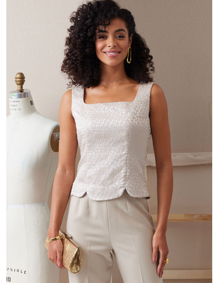 Patrón de blusas - Butterick 6925