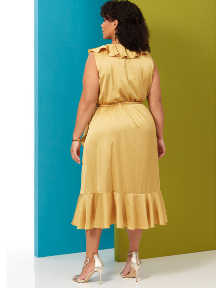 Patron de robe et ceinture - Butterick 6927