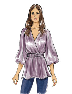 Patrón de blusa - Butterick 6930 2