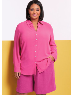Patrón de camisa - Butterick 6947