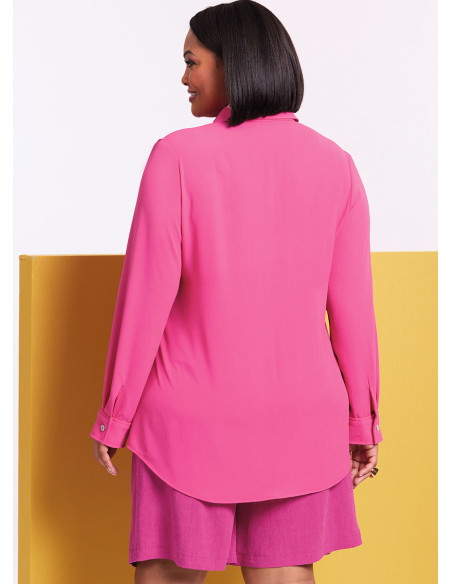 Patrón de camisa - Butterick 6947
