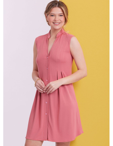 Patrón de blusa y vestido - Butterick 6945