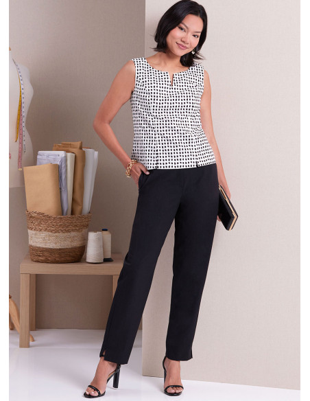 Patrón de pantalón - Butterick 6944