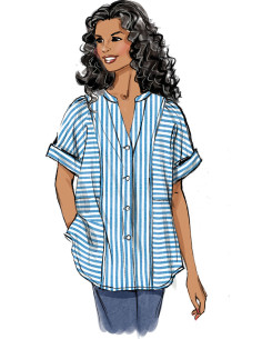 Patrón de blusa - Butterick 6943 2