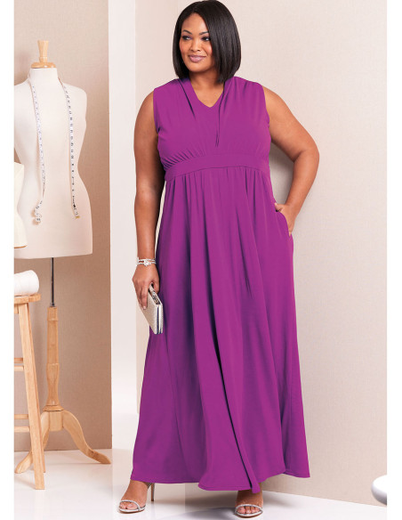 Patrón de vestido de punto - Butterick 6941