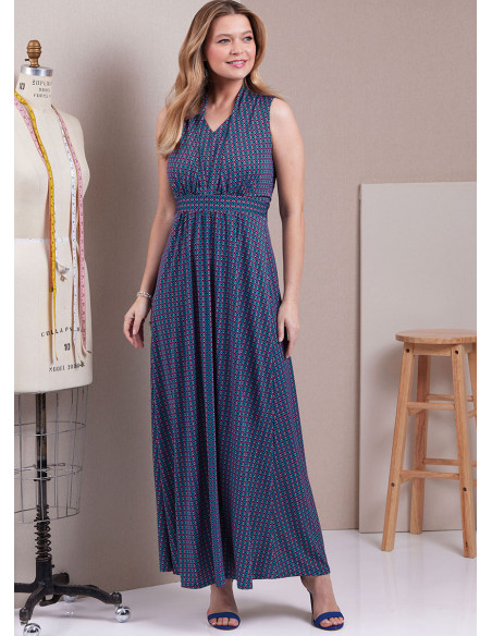 Patrón de vestido de punto - Butterick 6940
